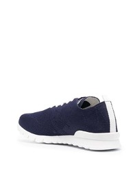 Мужские темно-сине-белые кроссовки от Kiton