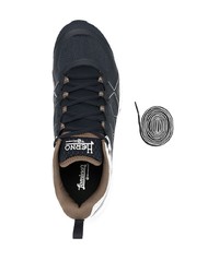 Мужские темно-сине-белые кроссовки от Herno