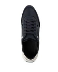 Мужские темно-сине-белые кроссовки от Bally