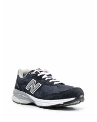 Мужские темно-сине-белые кроссовки от New Balance