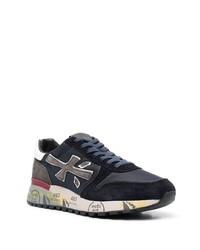 Мужские темно-сине-белые кроссовки от Premiata