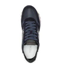 Мужские темно-сине-белые кроссовки от Premiata