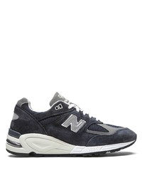 Мужские темно-сине-белые кроссовки от New Balance