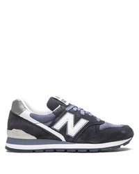 Мужские темно-сине-белые кроссовки от New Balance