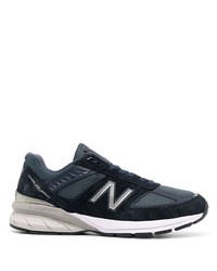 Мужские темно-сине-белые кроссовки от New Balance