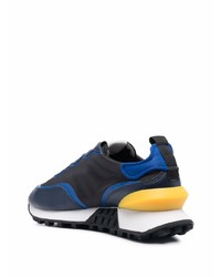 Мужские темно-сине-белые кроссовки от Iceberg