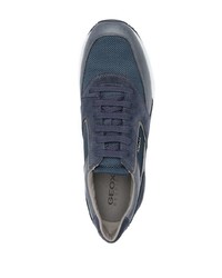 Мужские темно-сине-белые кроссовки от Geox