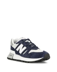 Мужские темно-сине-белые кроссовки от New Balance