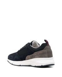 Мужские темно-сине-белые кроссовки от Geox