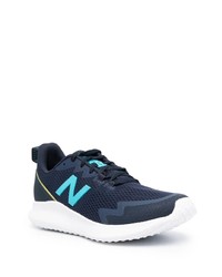 Мужские темно-сине-белые кроссовки от New Balance