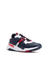 Мужские темно-сине-белые кроссовки от Tommy Jeans