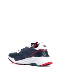 Мужские темно-сине-белые кроссовки от Tommy Jeans