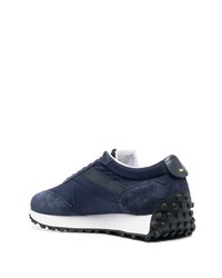 Мужские темно-сине-белые кроссовки от Doucal's