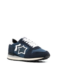 Мужские темно-сине-белые кроссовки от atlantic stars