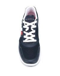 Мужские темно-сине-белые кроссовки от Tommy Hilfiger