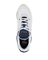Мужские темно-сине-белые кроссовки от Polo Ralph Lauren