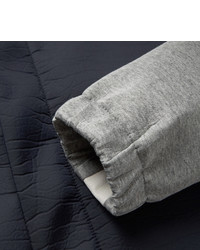 Мужской темно-сине-белый бомбер от Tim Coppens