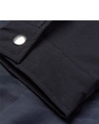 Мужской темно-сине-белый бомбер от Tim Coppens