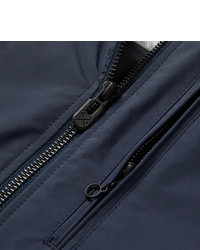 Мужской темно-сине-белый бомбер от White Mountaineering