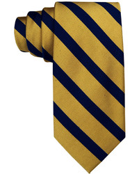 Темно-сине-желтый галстук
