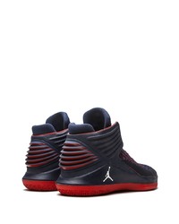 Мужские темно-сине-красные кроссовки от Jordan