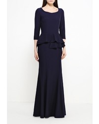 Темно-синее вечернее платье от Bezko