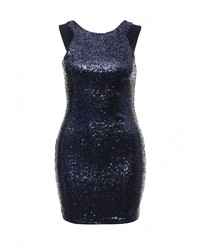 Темно-синее вечернее платье от BlinQ