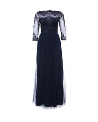 Темно-синее вечернее платье от Chi Chi London