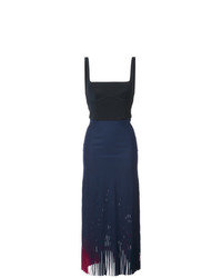 Темно-синее вечернее платье от Dion Lee