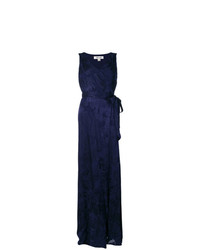 Темно-синее вечернее платье от Dvf Diane Von Furstenberg