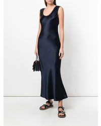 Темно-синее вечернее платье от Theory