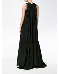 Темно-синее вечернее платье от Lanvin