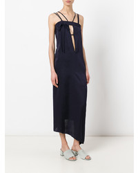 Темно-синее вечернее платье от Dondup