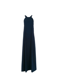 Темно-синее вечернее платье от Mara Mac