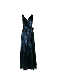 Темно-синее вечернее платье от Maria Lucia Hohan