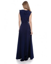 Темно-синее вечернее платье от Marichuell