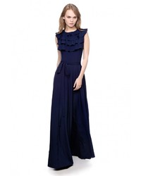 Темно-синее вечернее платье от Marichuell