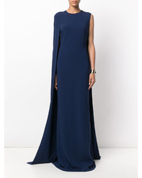 Темно-синее вечернее платье от Stella McCartney