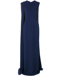 Темно-синее вечернее платье от Stella McCartney