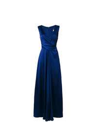 Темно-синее вечернее платье от Talbot Runhof