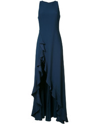 Темно-синее вечернее платье от Zac Posen
