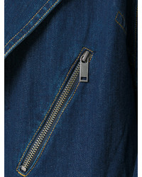 Женское темно-синее джинсовое пальто от Christian Wijnants