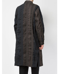 Темно-синее длинное пальто от Uma Wang