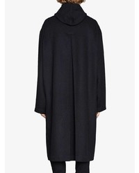 Темно-синее длинное пальто от Gucci