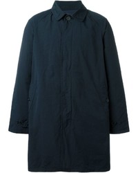 Темно-синее длинное пальто от Polo Ralph Lauren