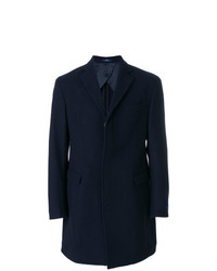 Темно-синее длинное пальто от Polo Ralph Lauren