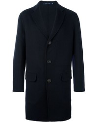 Темно-синее длинное пальто от Sofie D'hoore