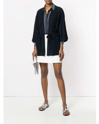 Темно-синее кимоно от Salvatore Santoro