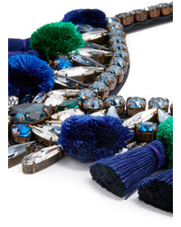 Темно-синее колье от Shourouk