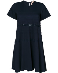Темно-синее кружевное платье от No.21